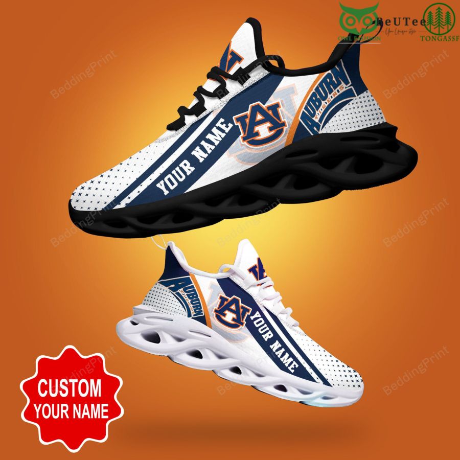 15 Auburn Tigers NCAA Proud American Sports Champions Personalized Max Soul Shoes