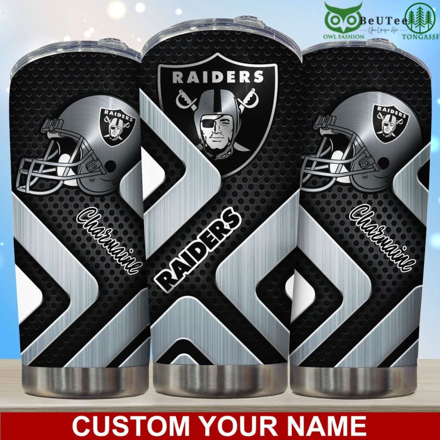 6 Limited American Football Team NFL Oakland Raiders Personalized LVR Tumbler Cup