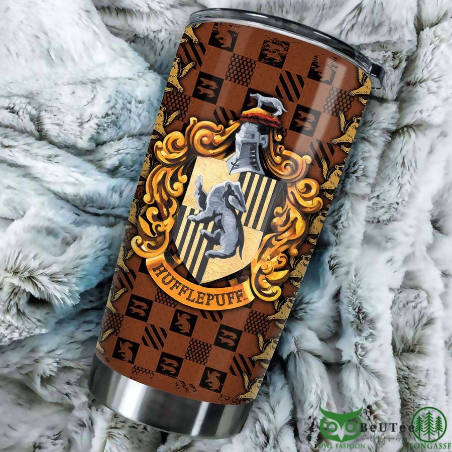 12 Premium Harry Potter Hufflepuff Tumbler Cup