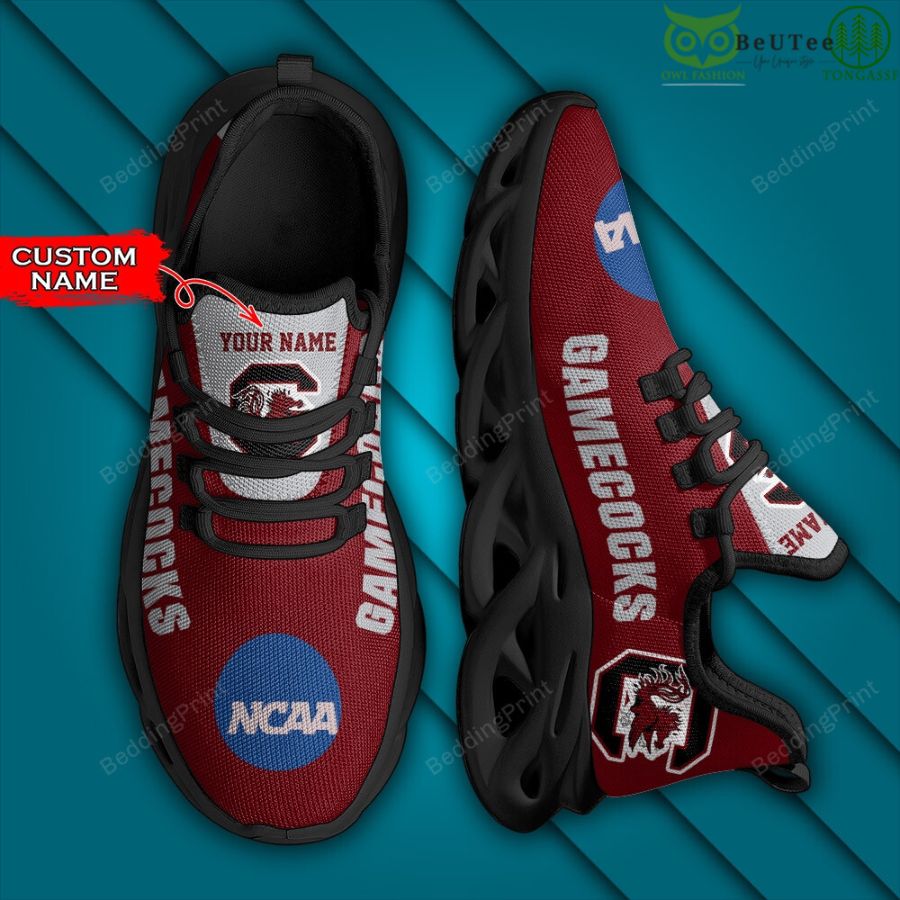 2 NCAA South Carolina Gamecocks Personalized Max Soul Shoes