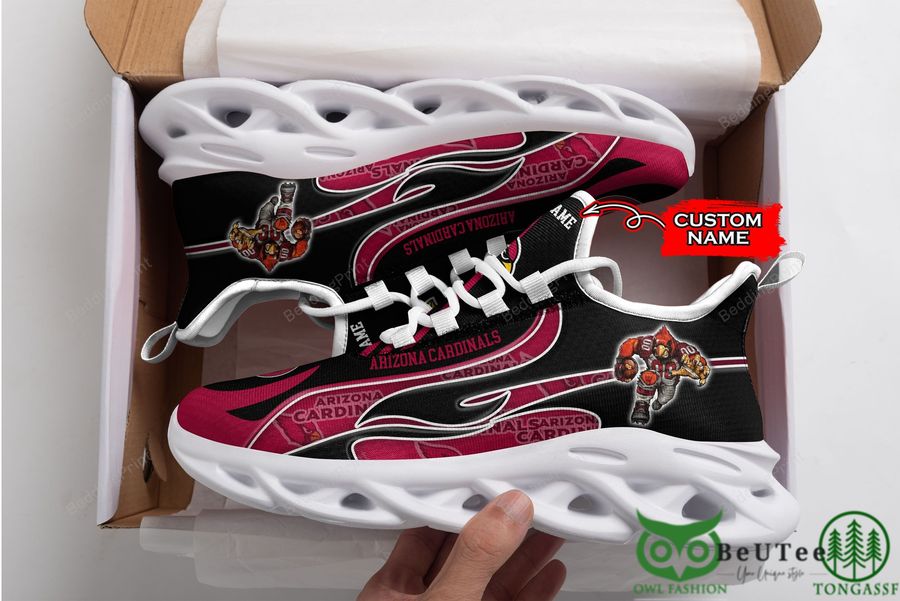 11 Arizona Cardinals NFL Personalized Max Soul Shoes