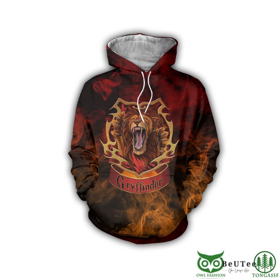 9 Harry Potter Gryffindor Fire Hoodie And Leggings