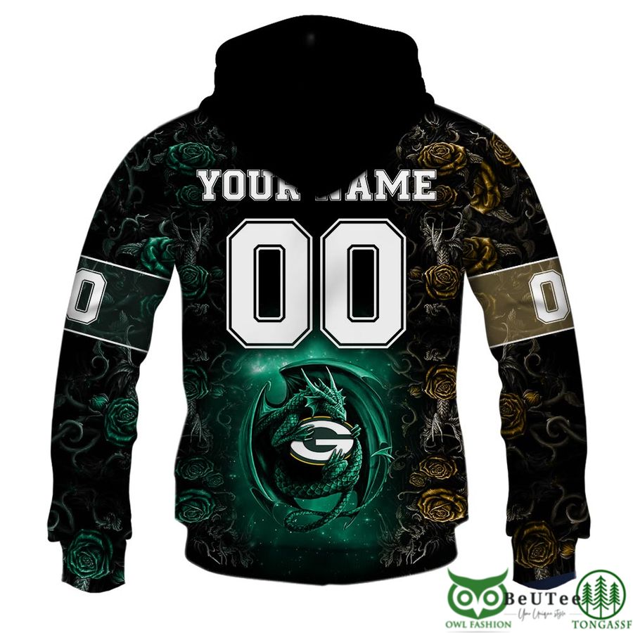 Personalized Packers Hoodie 3D Bold Green Bay Packers