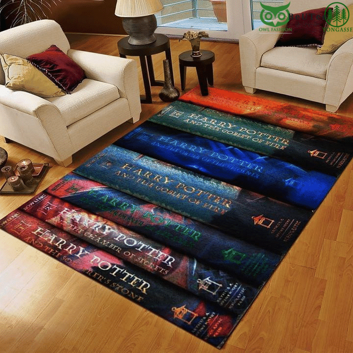 3 Harry Potter Whole Seven Novels Wizarding World Carpet Rug