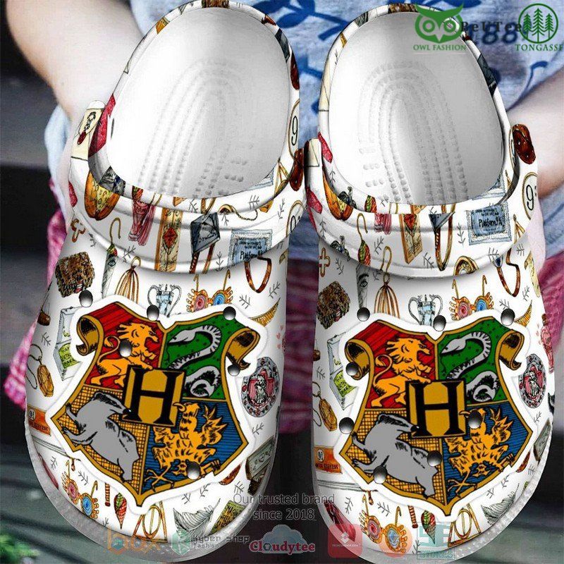 21 Harry Potter Four House Hogwarts School Customized Clogs