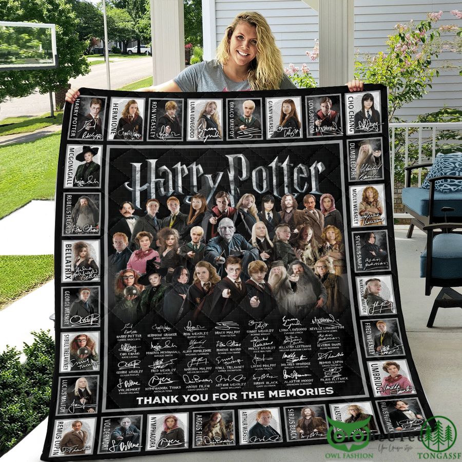 70 Harry Potter Premium All Characters Quilt Blanket