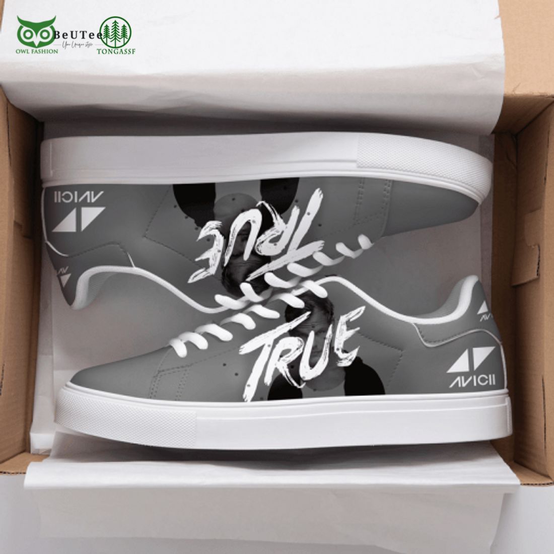 avicii 3d over printed true gray stan smith shoes 1 7hyPC