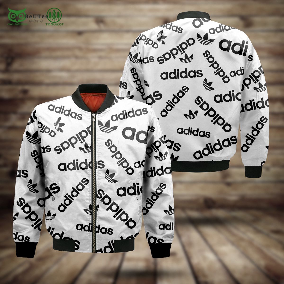 classic white fashion label adidas hoodie and pants 2 pPMPX