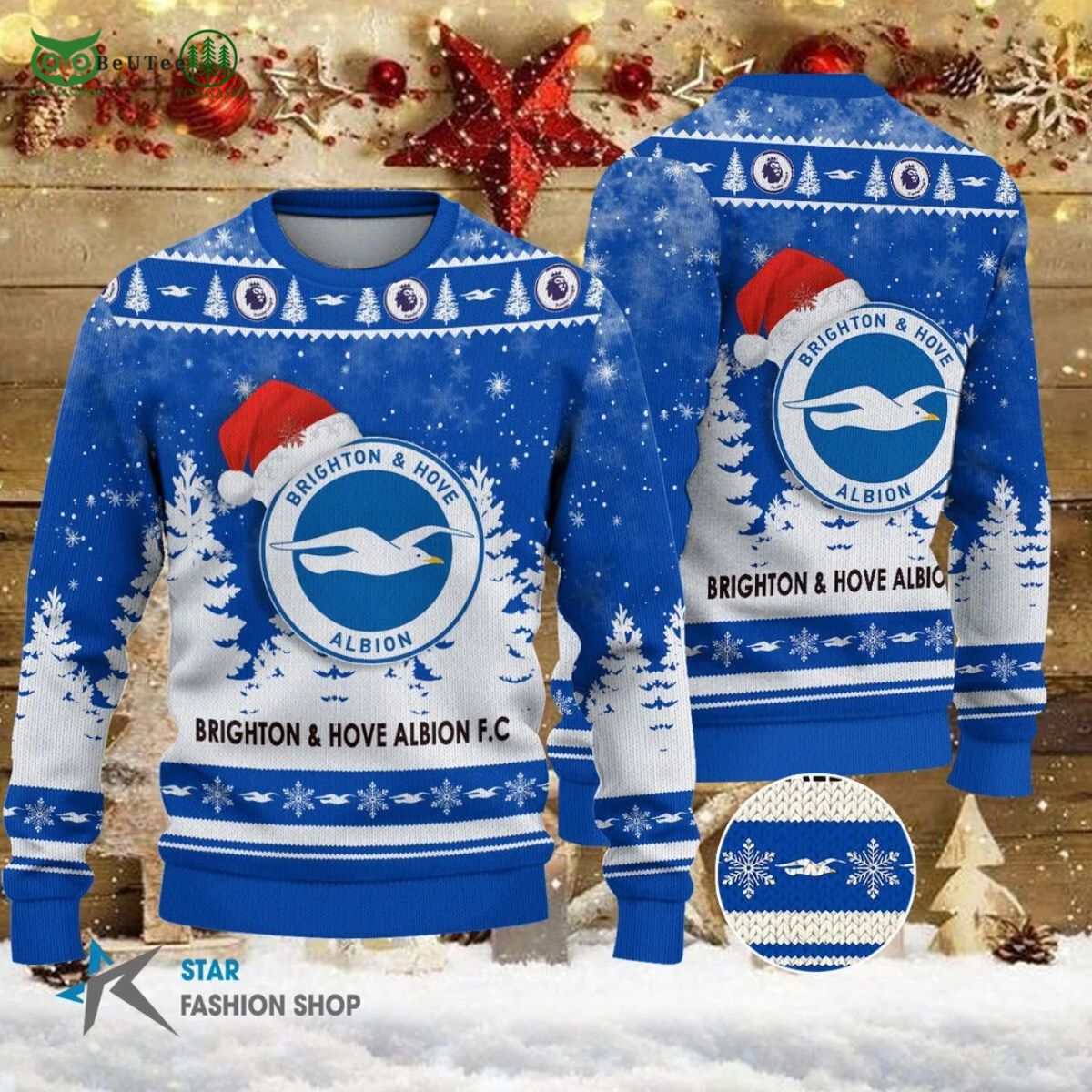 limited brighton hove albion fc premier league ugly christmas sweater 1 q4H1n