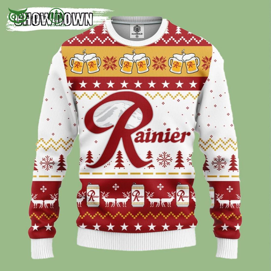 rainier beer ugly christmas sweater 1 MKRMj