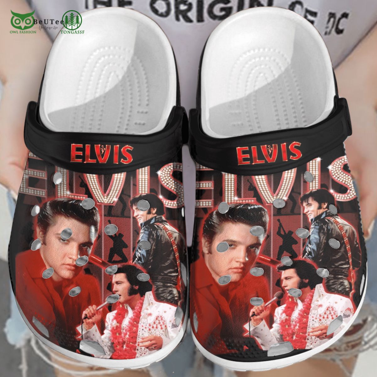 rock singer guitarist elvis presley unchained melody clogs 1 HWLps