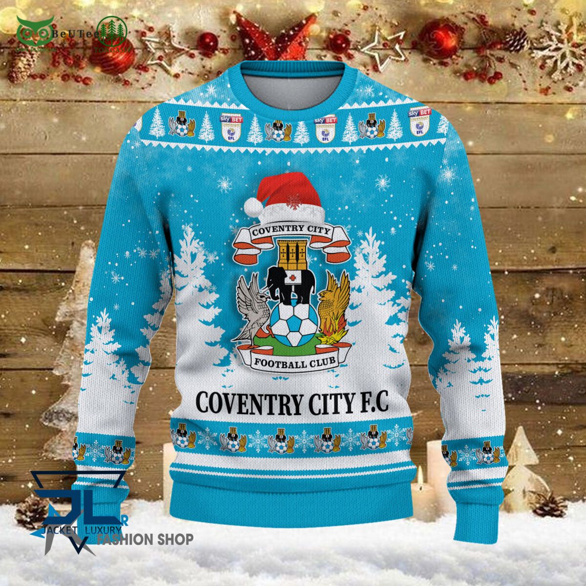 coventry city f c efl english football league premium ugly sweater 2 JmI2u