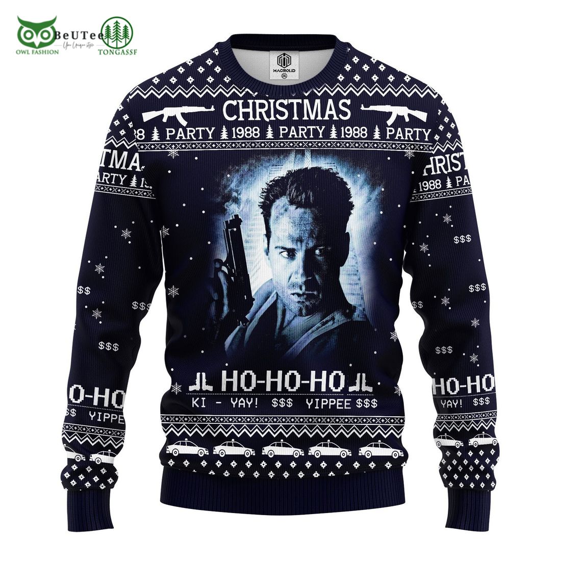 die hard 1988 ugly knitted christmas sweater 1 wsToT