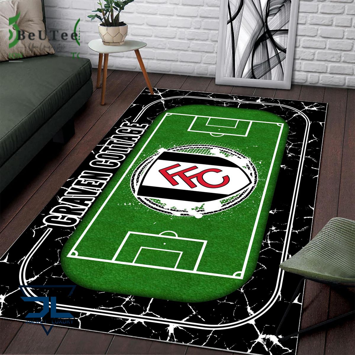 fulham premier league football team carpet rug 2 t94Y0