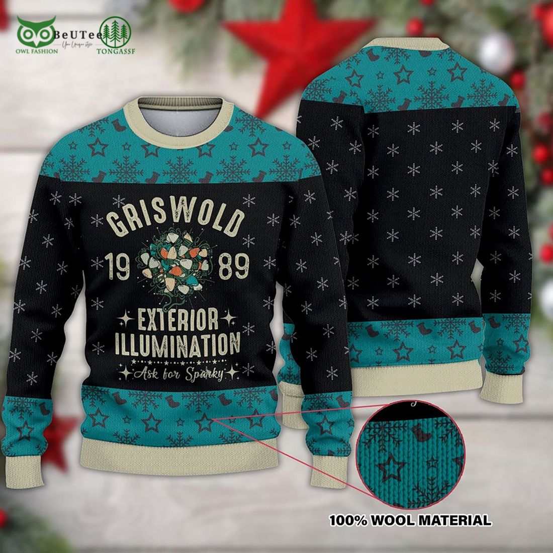 national lampoon christmas ugly sweater 1 wmges