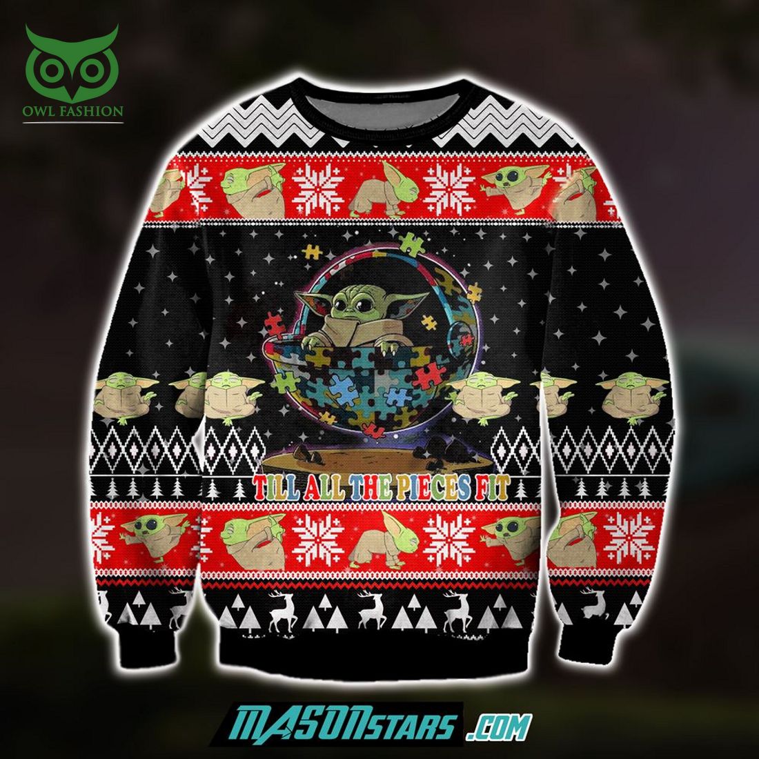 till all the pieces fit 3d print ugly christmas sweater sweatshirt christmas 1 uHUSs