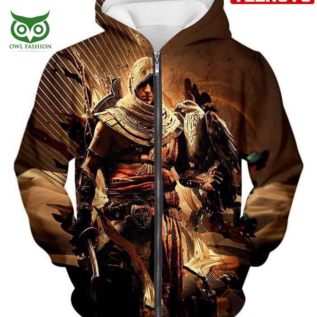 assassins creed origins bayek of siwa cool graphic hd 3d aop hoodie 2 eZtyj