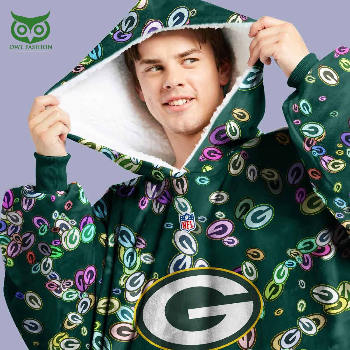 green bay packers nfl champion personalized snuggie hoodie 2 tCC7b