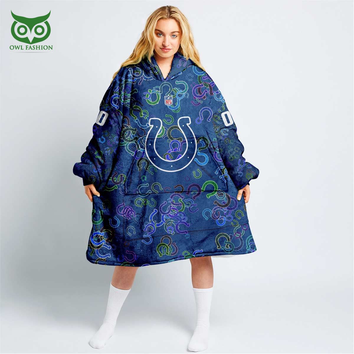 Indianapolis Colts NFL Champion Personalized Snuggie Hoodie