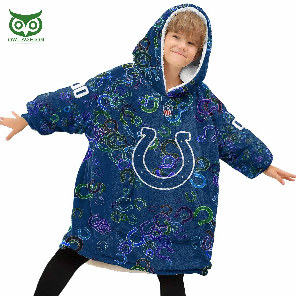indianapolis colts nfl champion personalized snuggie hoodie 3 QN7cR