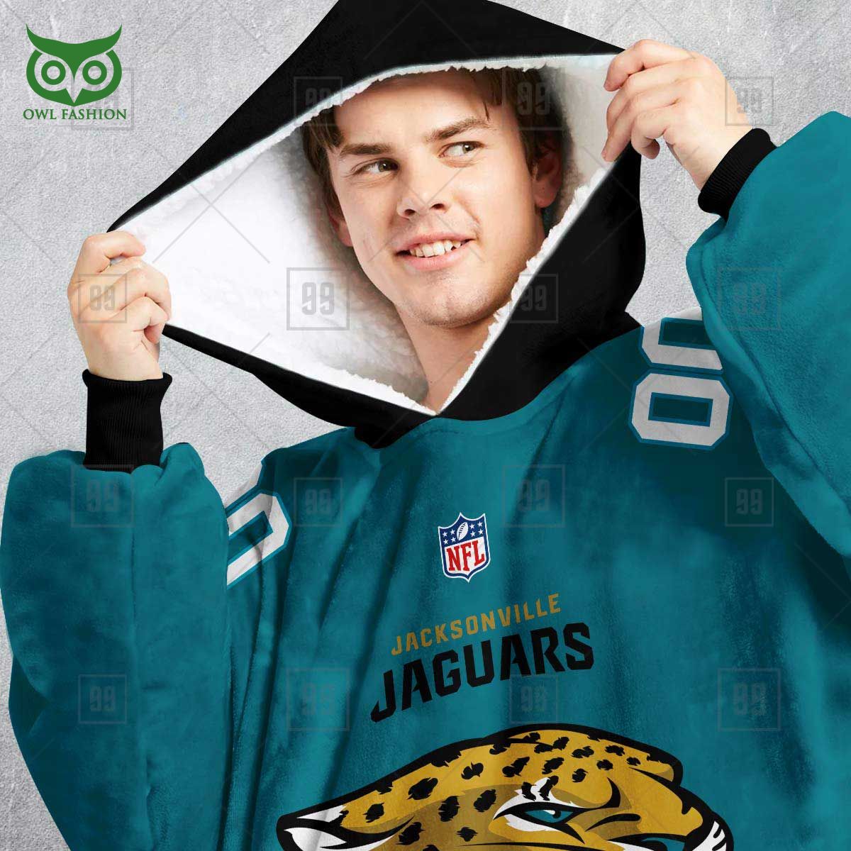 jacksonville jaguars american league nfl customized snuggie hoodie 2 0yt1O