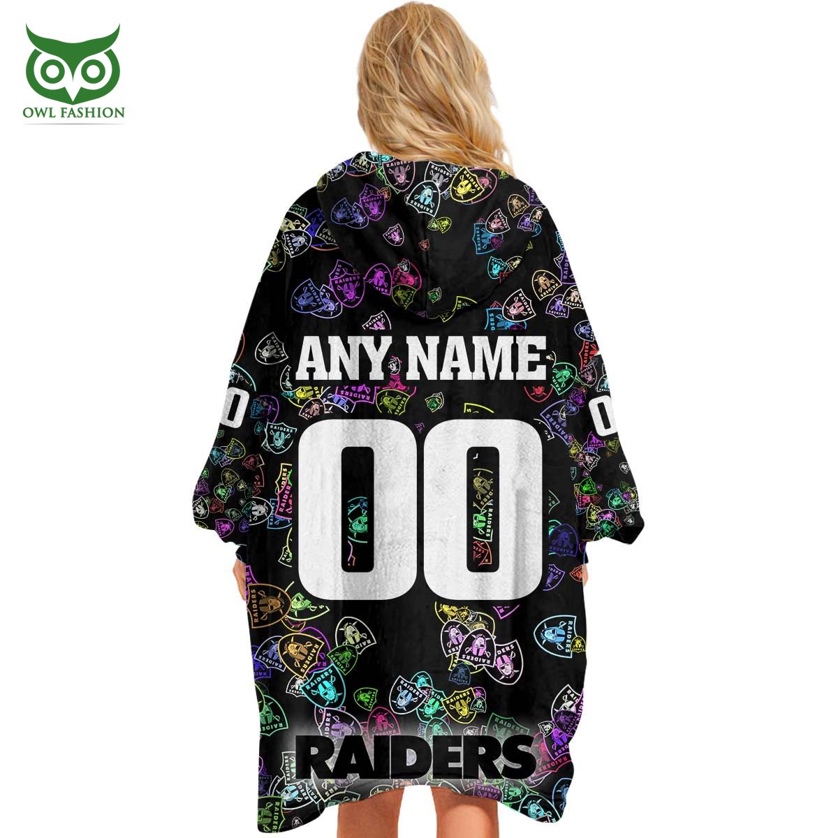 las vegas raiders nfl champion personalized snuggie hoodie 4 L7wRh