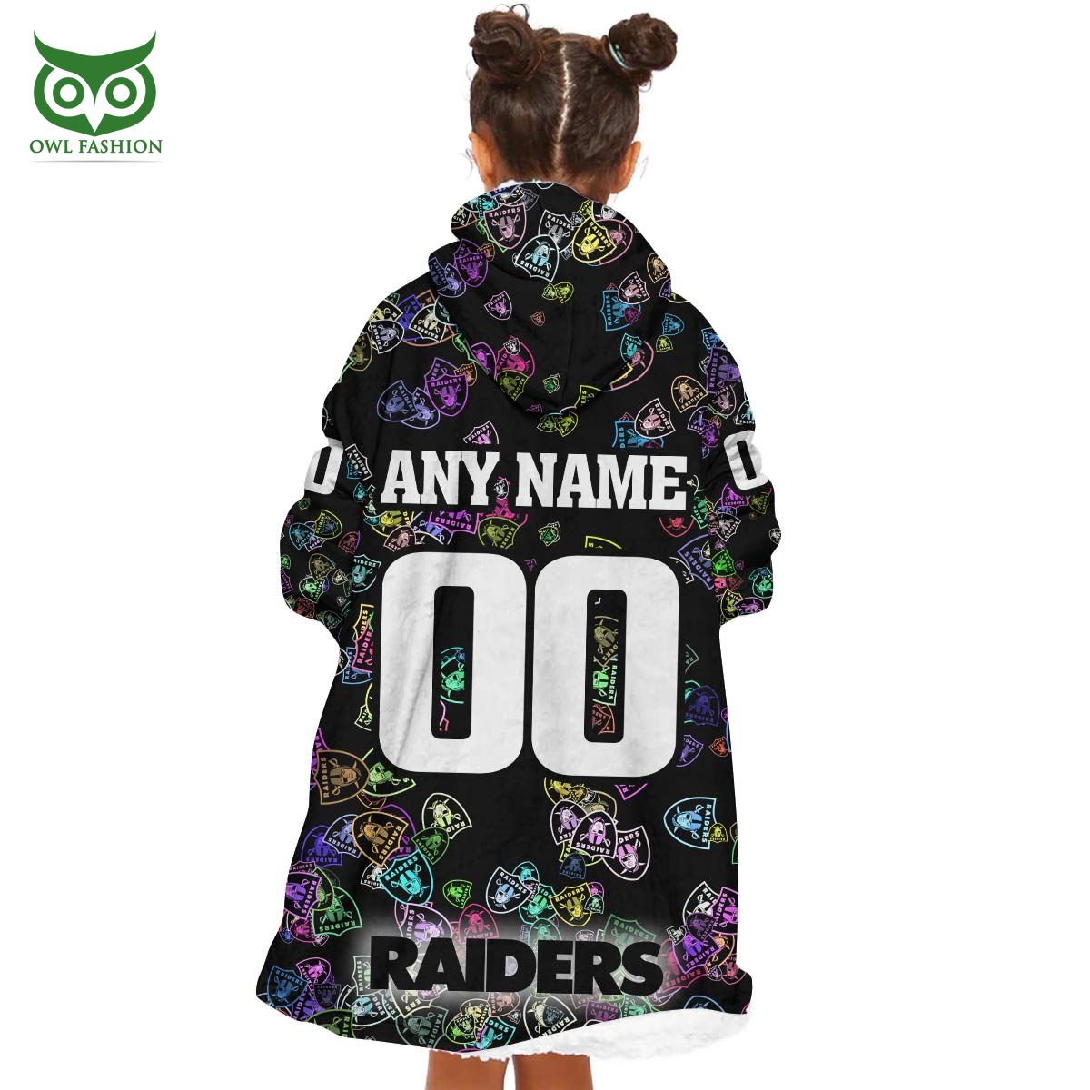 las vegas raiders nfl champion personalized snuggie hoodie 5 0GCXw