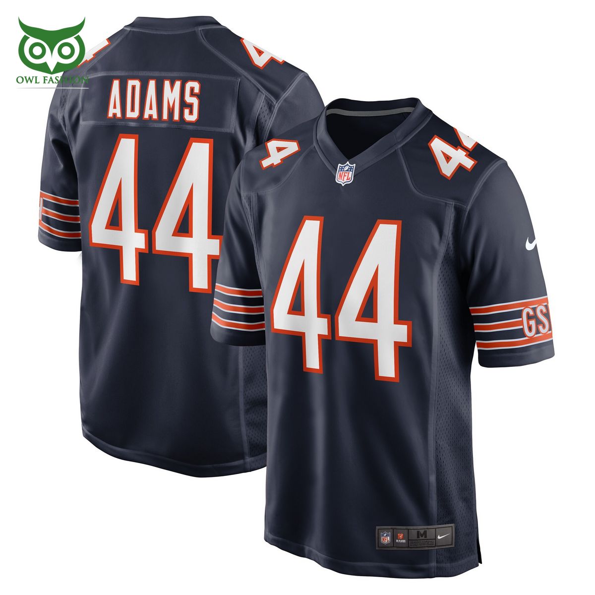 limited matthew adams chicago bears nike game player jersey navy shirt 1 lOzYX