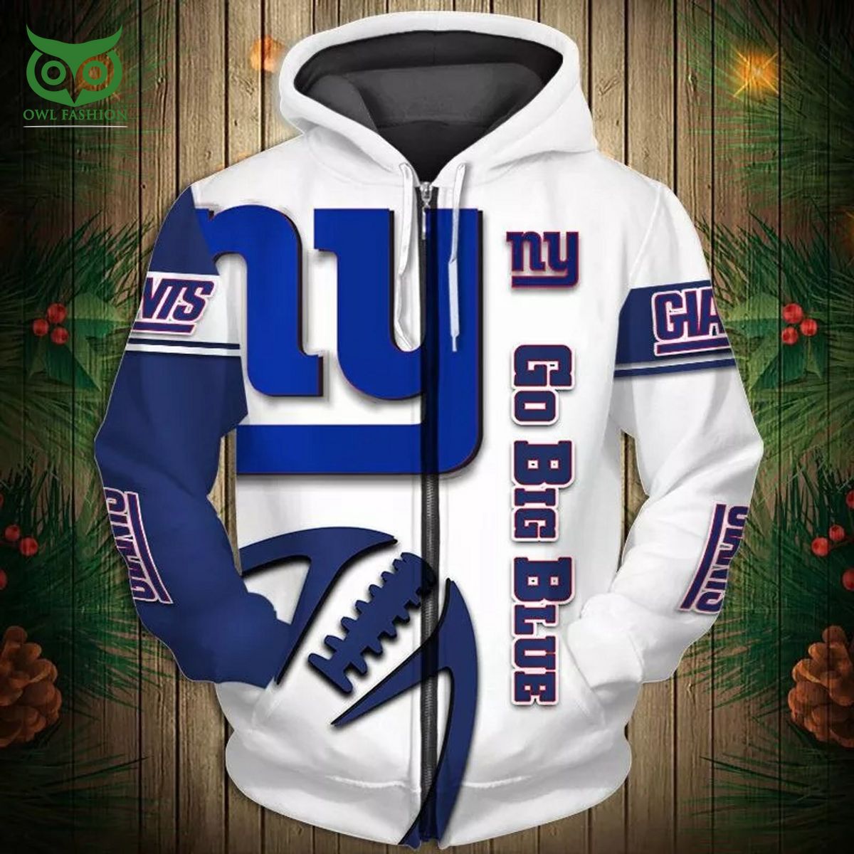 limited nfl football league new york giants 3d hoodie 2 F8zVe