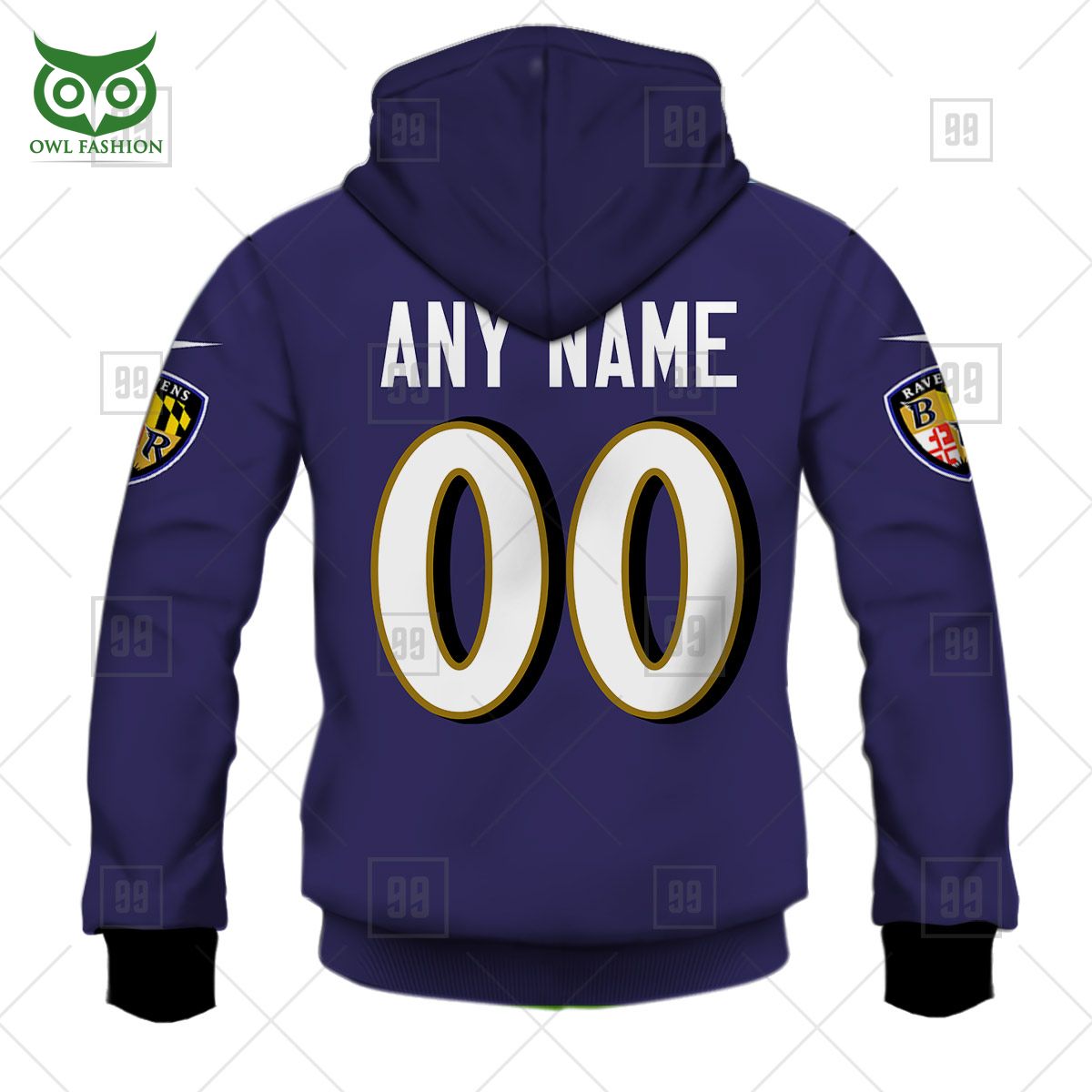 personalized nfl baltimore ravens home 3d printed hoodie t shirt sweatshirt 6 WXQ9U