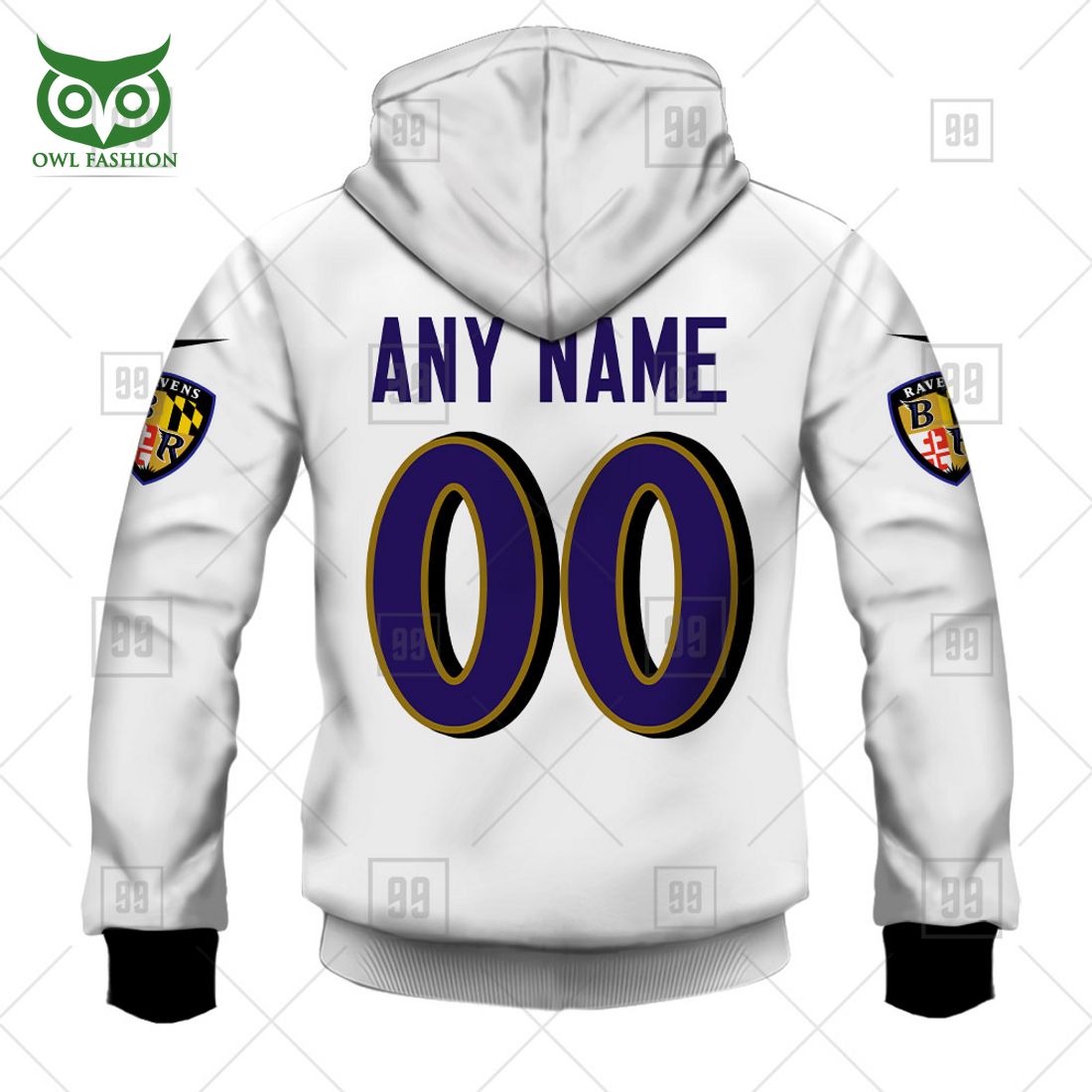 personalized nfl baltimore ravens road 3d printed hoodie t shirt sweatshirt 6 2XV7e