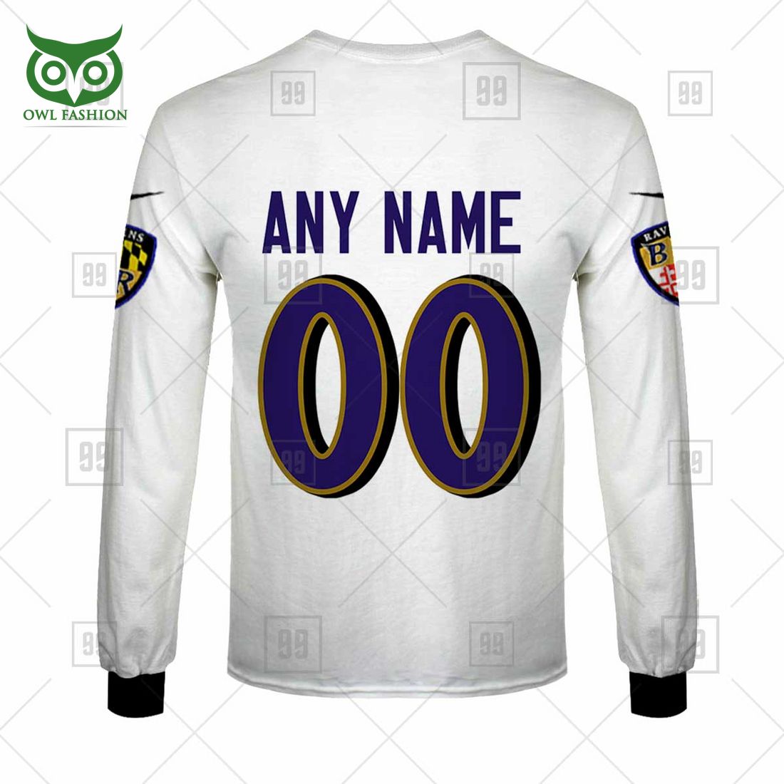 personalized nfl baltimore ravens road 3d printed hoodie t shirt sweatshirt 8 v0dvy
