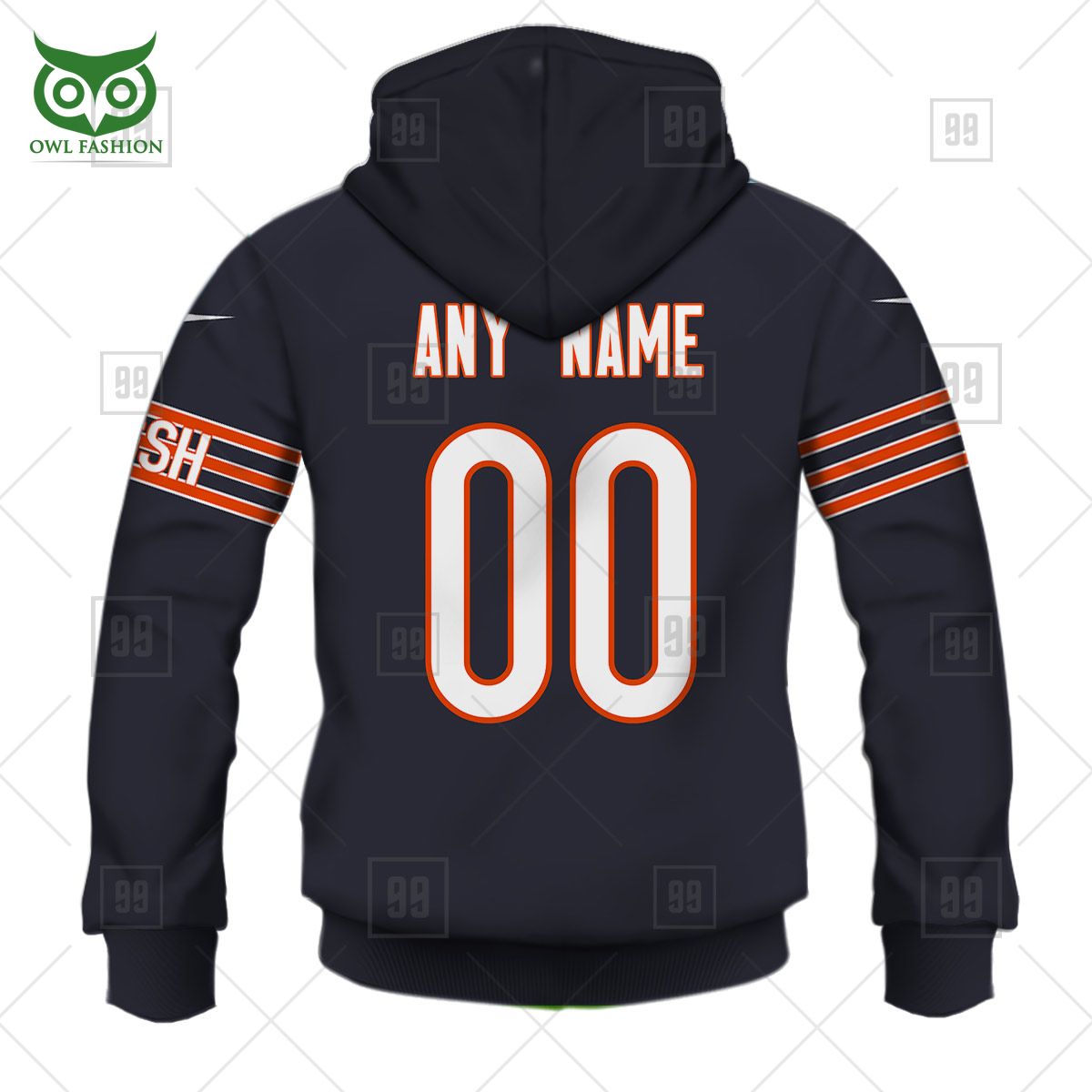 personalized nfl chicago bears home 3d printed hoodie t shirt sweatshirt 6 t9RpC