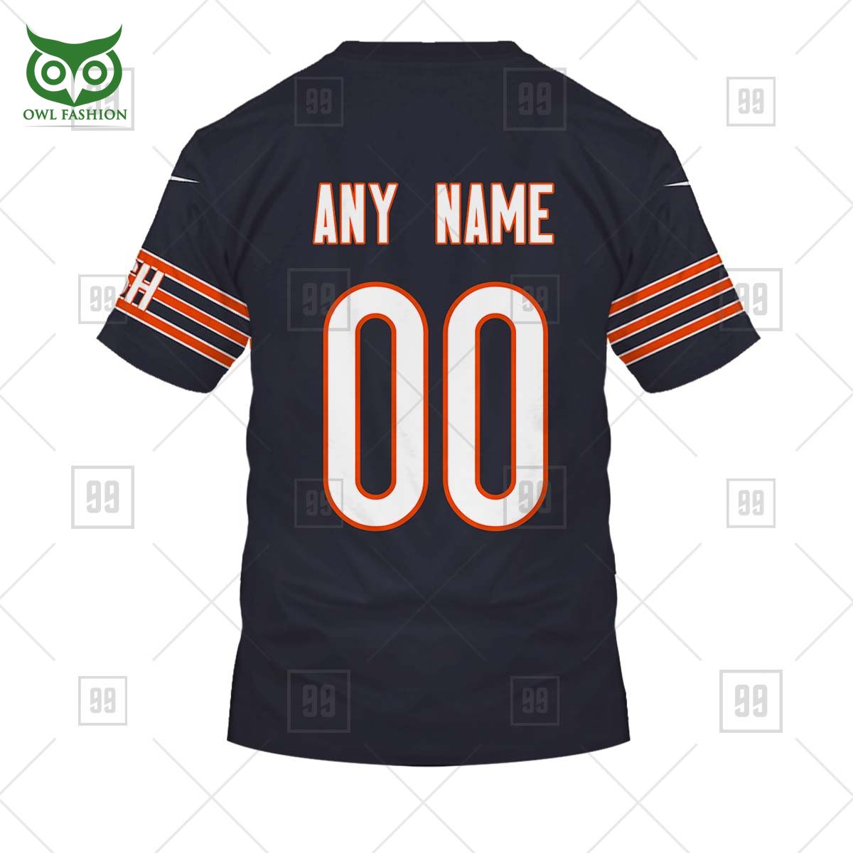 personalized nfl chicago bears home 3d printed hoodie t shirt sweatshirt 7 l35XY