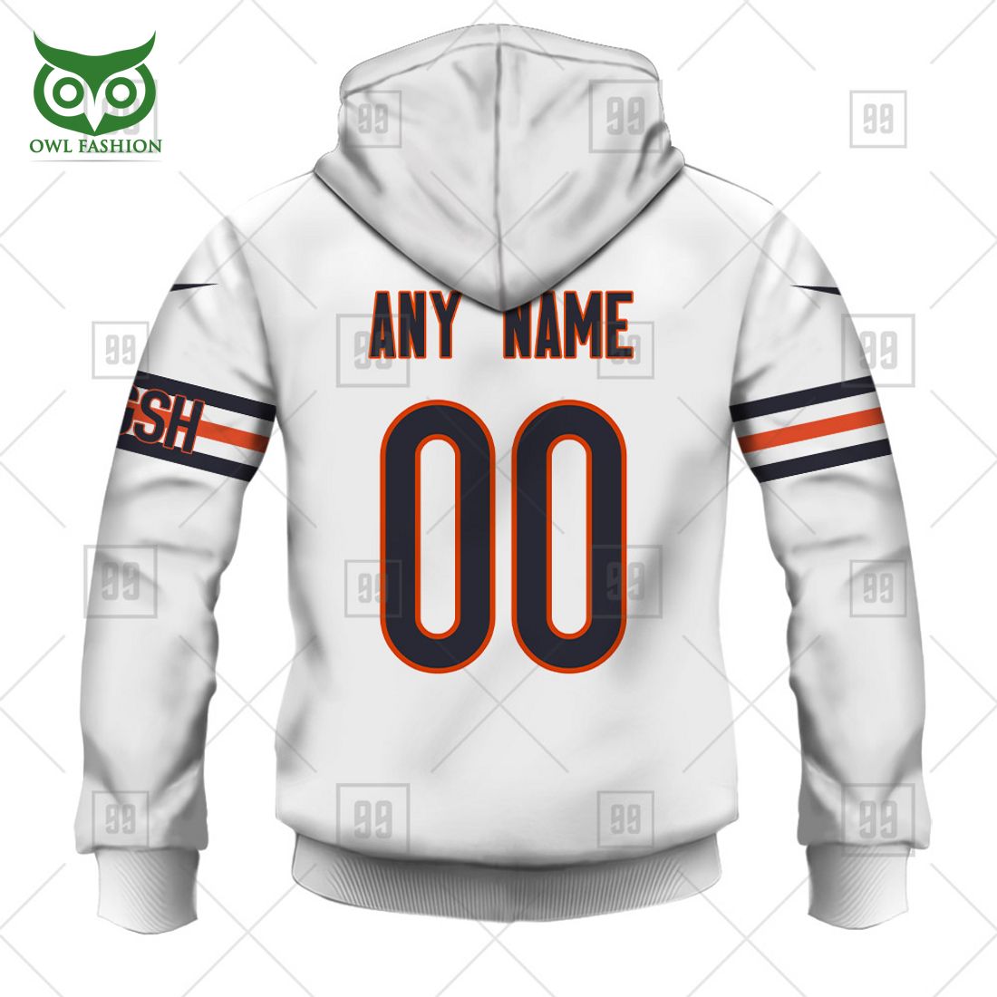 personalized nfl chicago bears road 3d printed hoodie t shirt sweatshirt 6 QBhOn