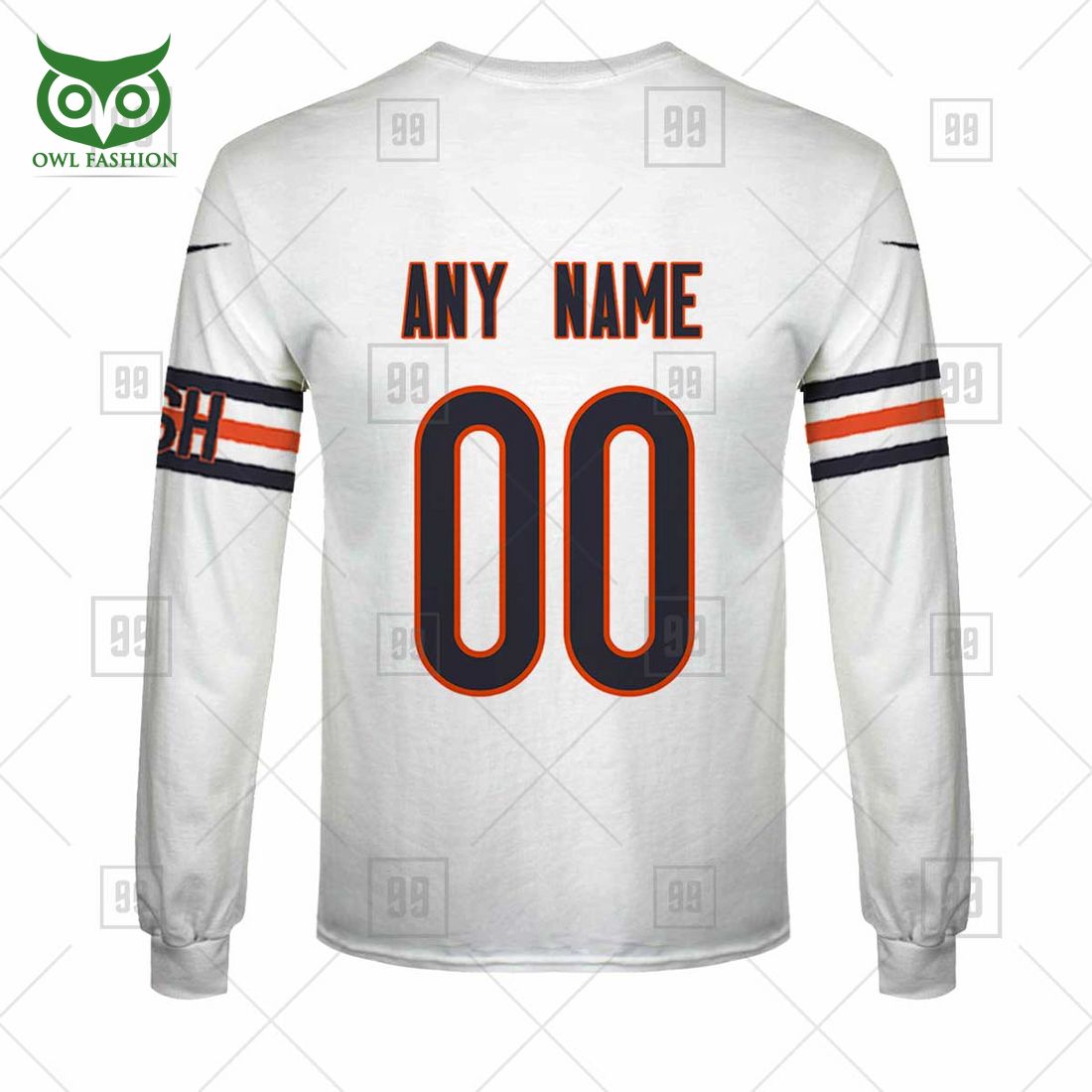 personalized nfl chicago bears road 3d printed hoodie t shirt sweatshirt 8 OvktG
