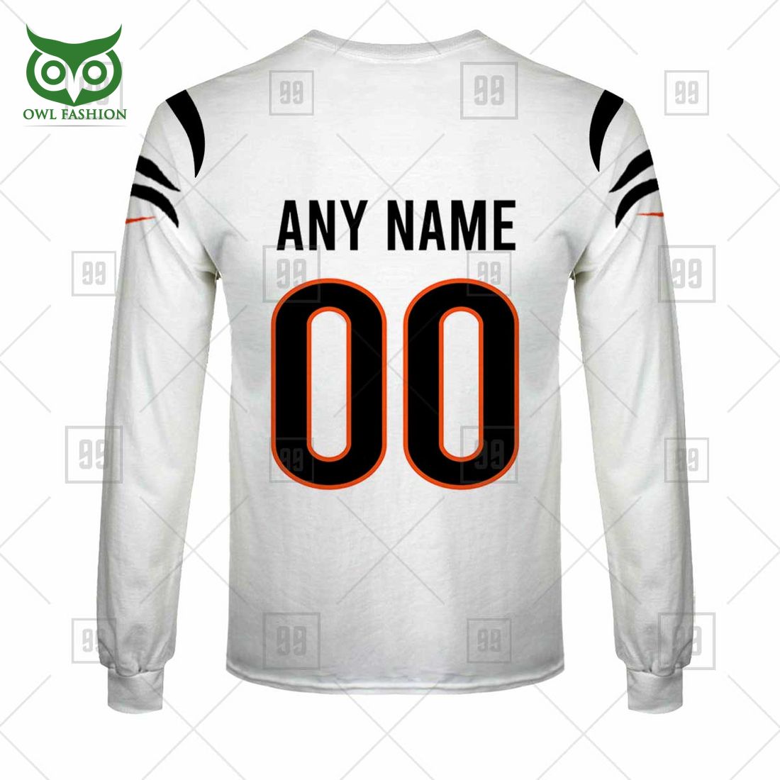 personalized nfl cincinnati bengals road 3d printed hoodie t shirt sweatshirt 8 0uDJy