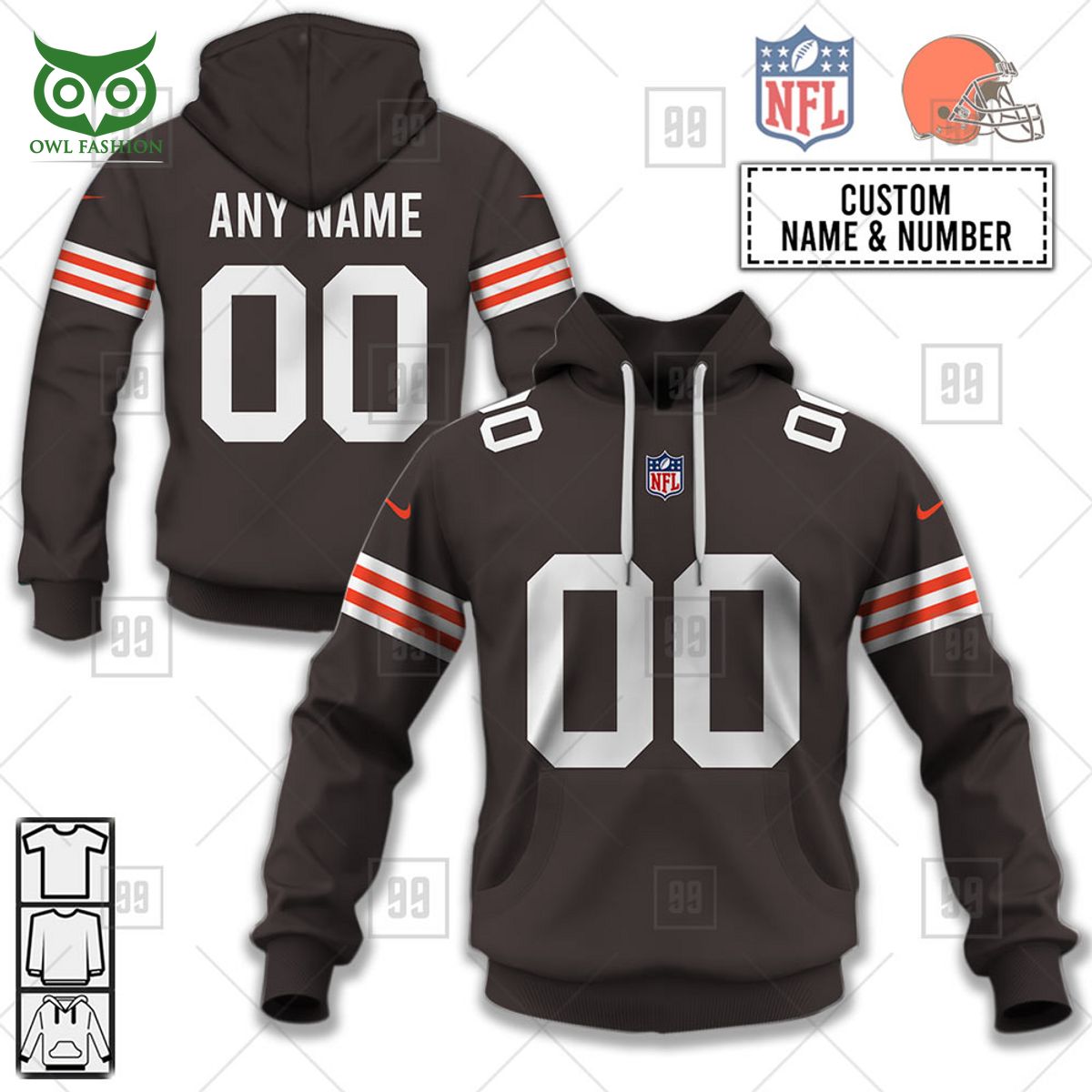personalized nfl cleveland browns home 3d printed hoodie t shirt sweatshirt 1 ZJuHi