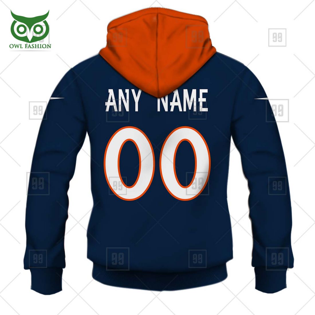 personalized nfl denver broncos alternate 3d printed hoodie t shirt sweatshirt 6 SWCC8