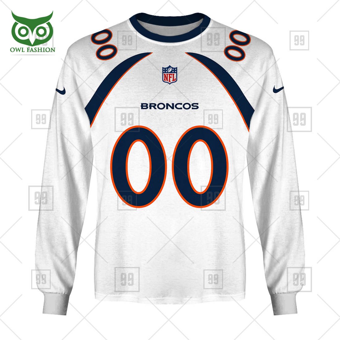 personalized nfl denver broncos road 3d printed hoodie t shirt sweatshirt 4 1Nl5l