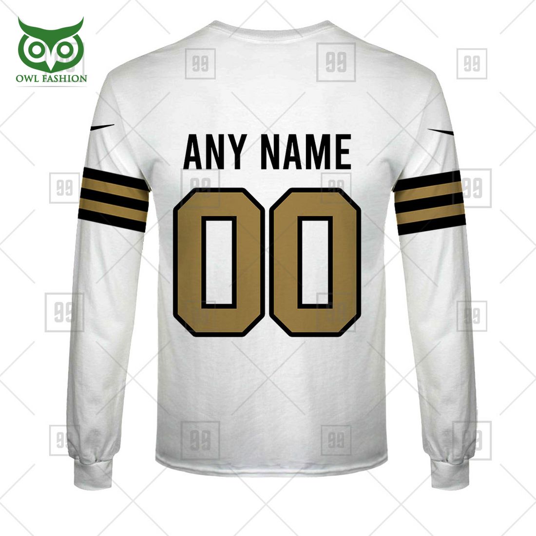 personalized nfl new orleans saints alternate 3d printed hoodie t shirt sweatshirt 8 HIOP2