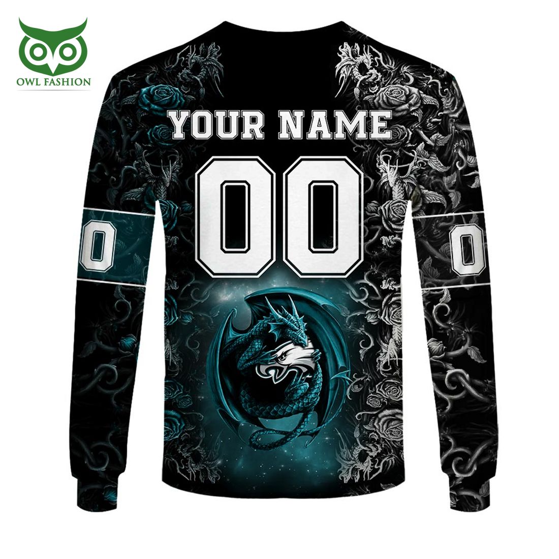 personalized eagles shirt