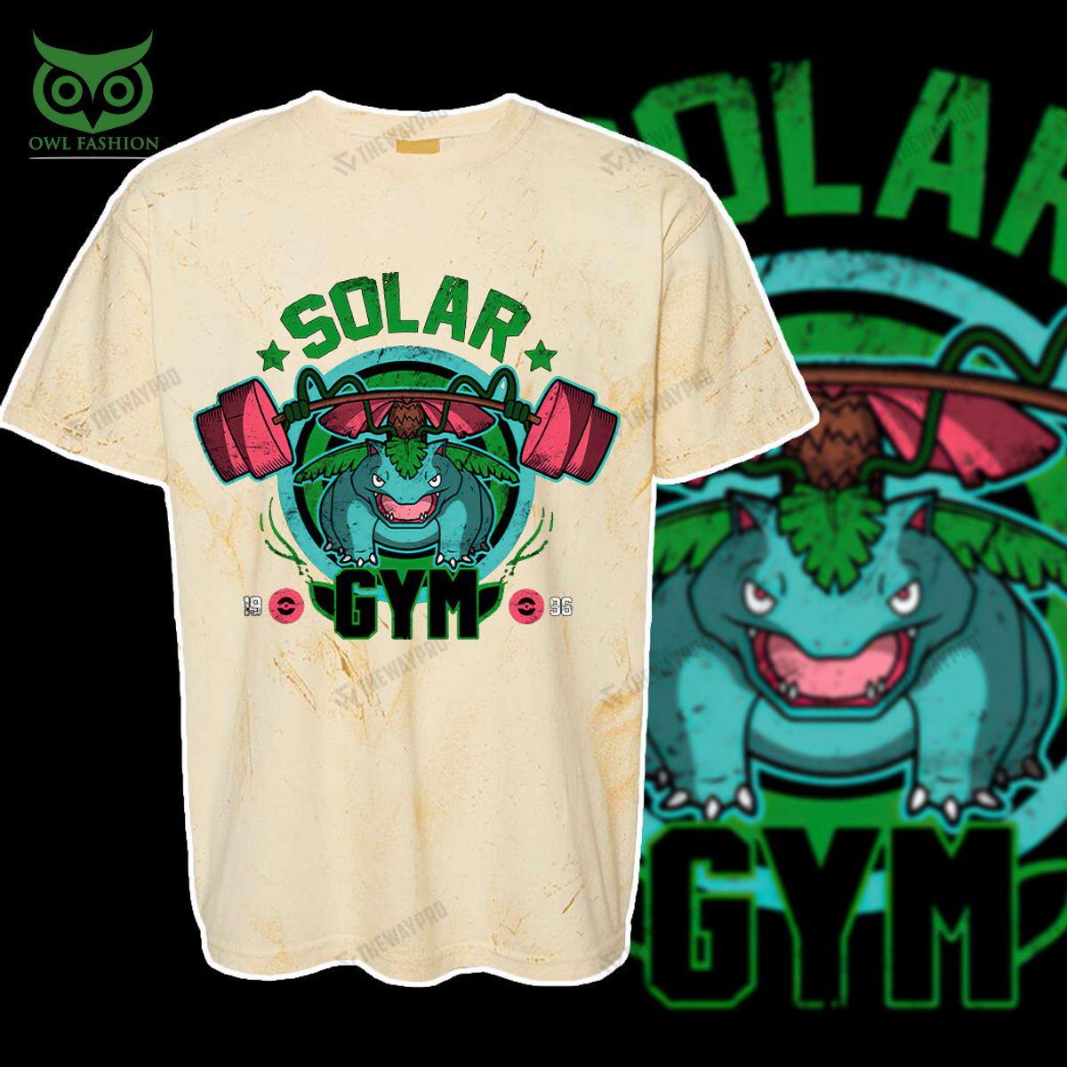 solar gym pokemon anime custom 3d t shirt 5 38c0v