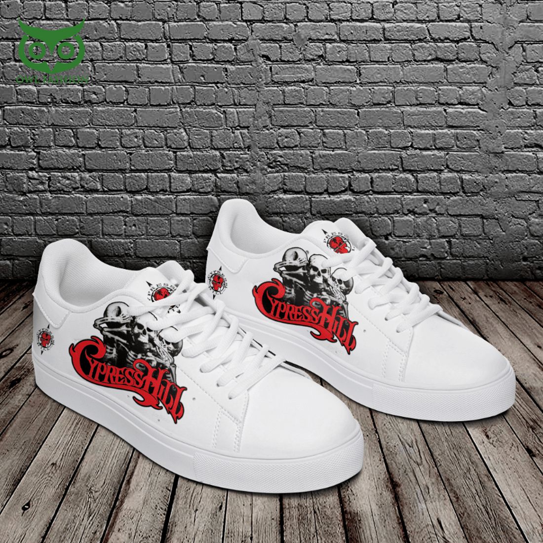 cypress hill skull red 3d printed stan smith shoes 2 0AHkw