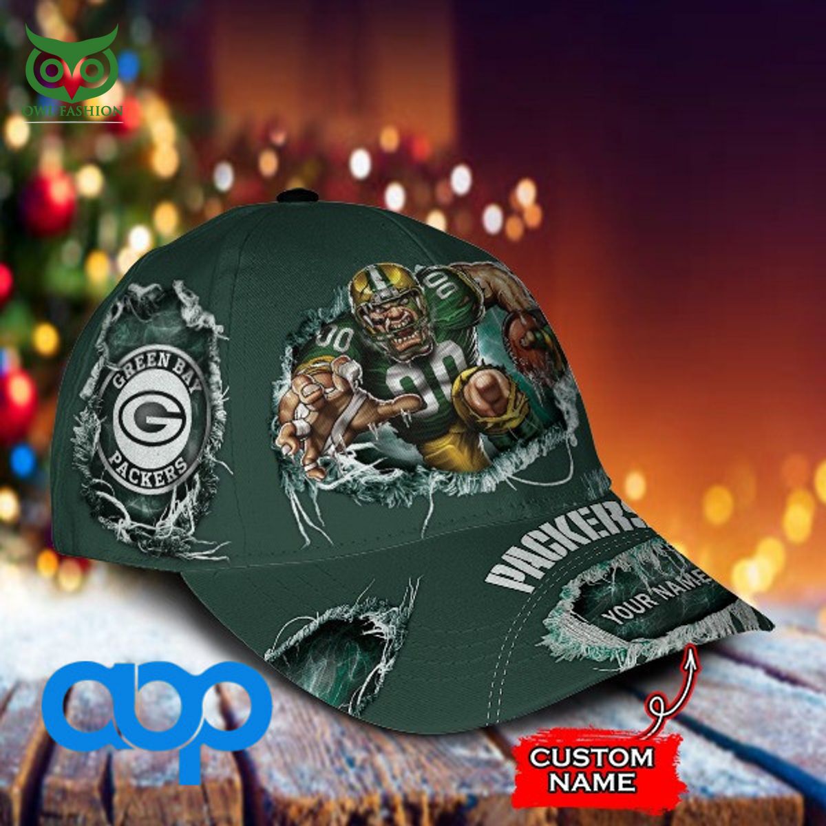 green bay packers nfl new 2023 personalized printed classic cap 2 7HBW4