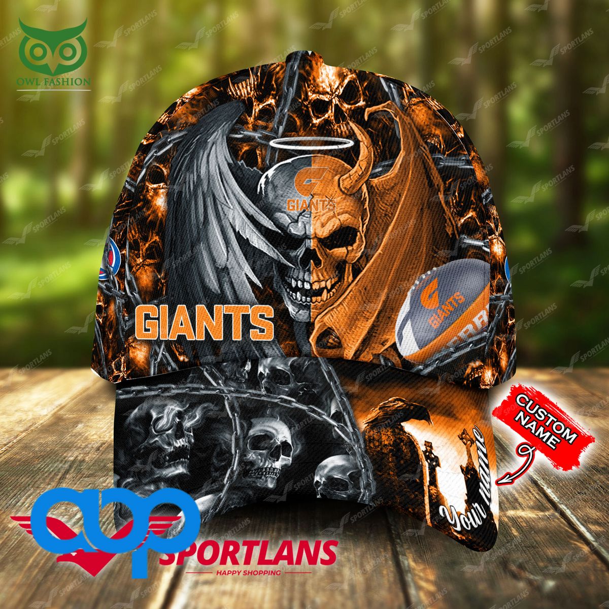 gws giants football club afl personalized 3d printed cap 1 MxuqJ