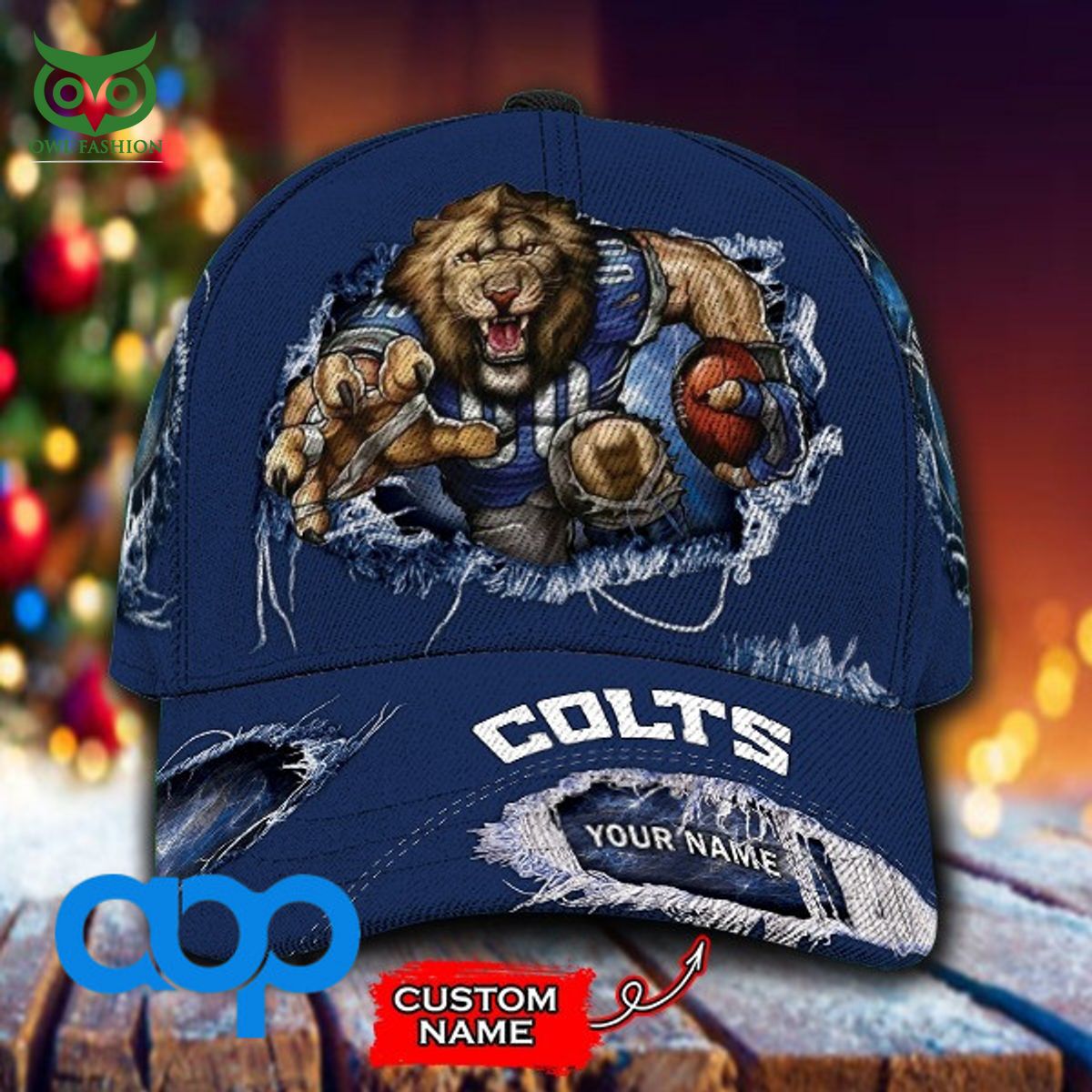 indianapolis colts nfl new 2023 personalized printed classic cap 1 R7bmA