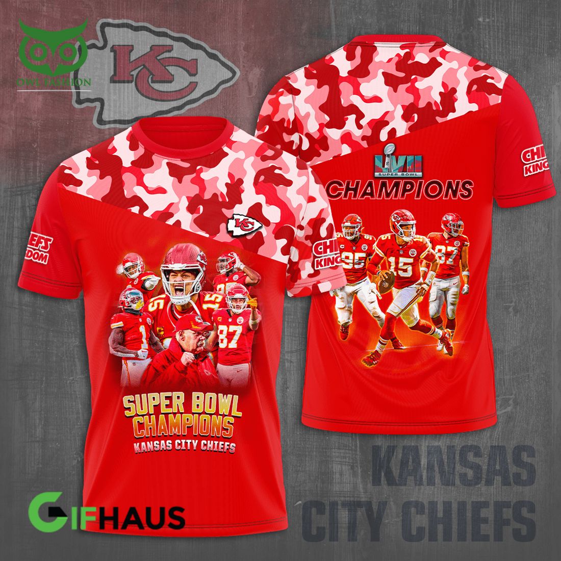 Jersey Ninja - Kansas City Chiefs Yellow Hockey Jersey