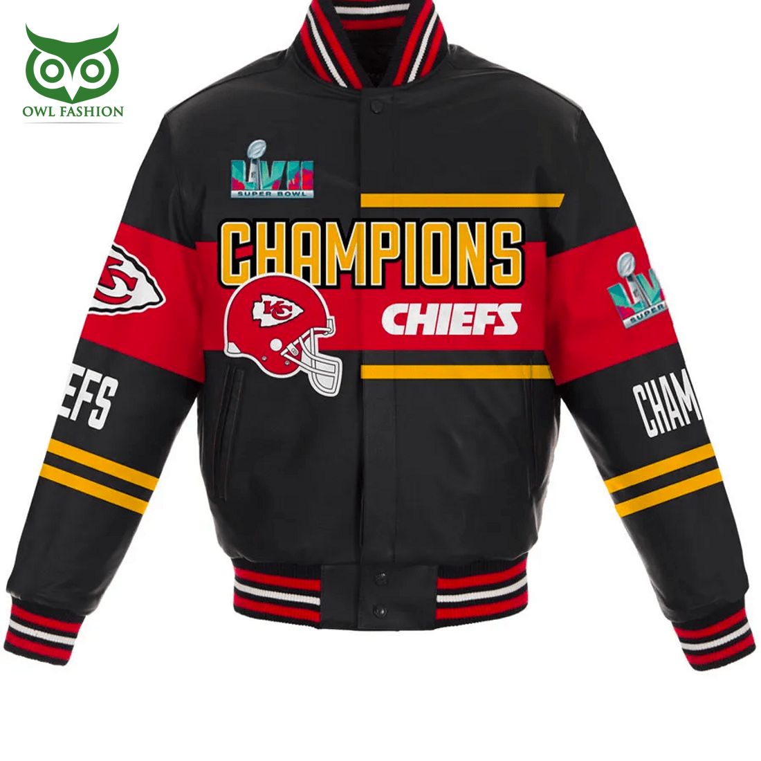 NFL San Francisco 49ers Super Bowl Champions Varsity Jacket 