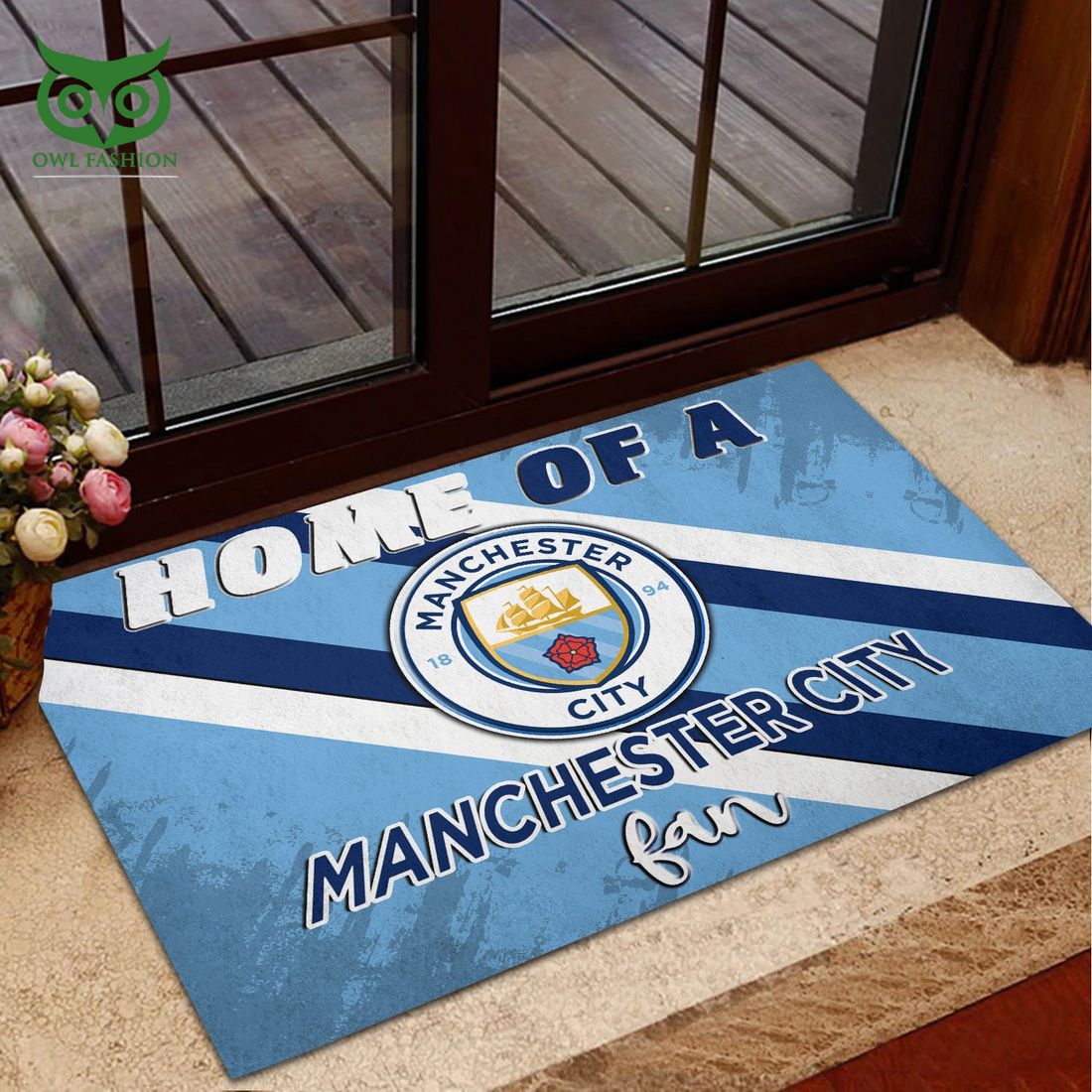 manchester city f c premier league custom doormat 1 m1Bll